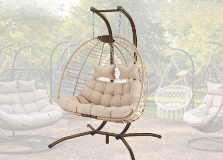 كرسي ثنائي معلق (Double Single Swing Chair)